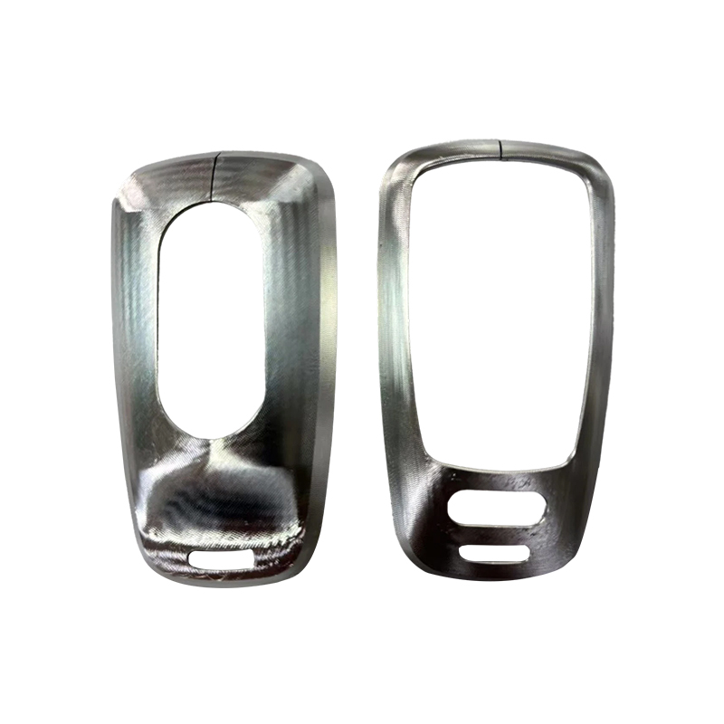 How to ensure surface consistency during CNC machining of aluminum car key protective case hardware?