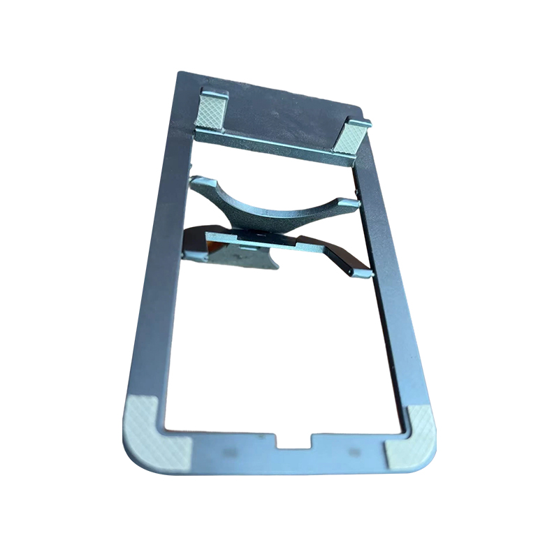 How does a CNC-machined aluminum mobile phone holder redefine the feel and efficiency of desktop interaction with its precision metal craftsmanship?